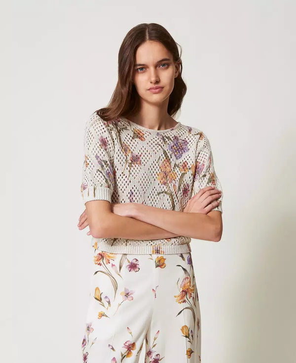 Camisola Floral Twin-Set