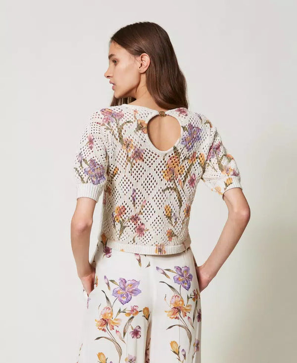 Camisola Floral Twin-Set