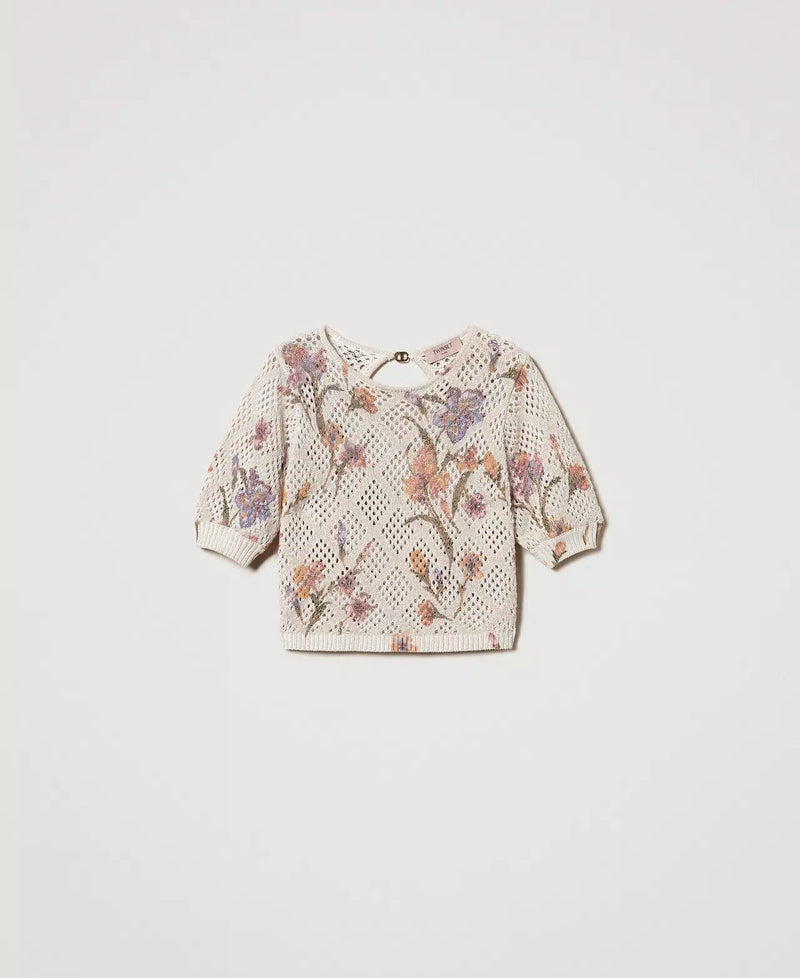 Camisola Floral Twin-Set